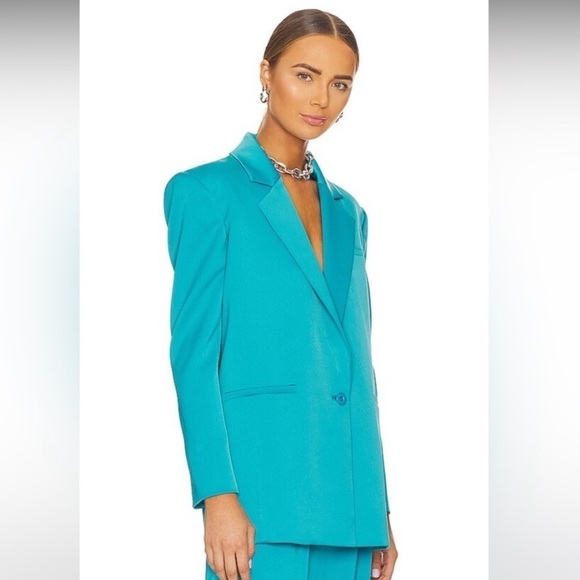Alice + Olivia Blue‎ Shan Blazer - Picture 3 of 12
